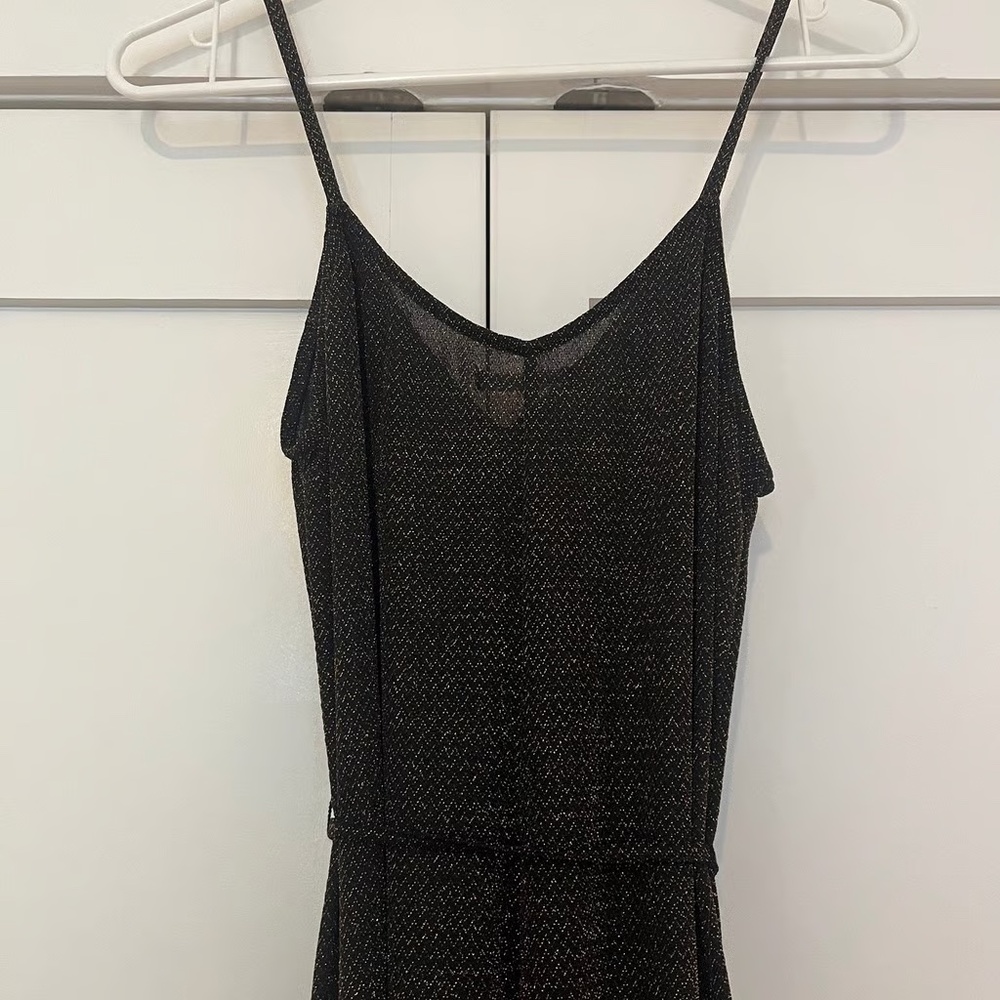 Reformation Koda Jumpsuit Gold Sparkle XS - Picture 7 of 10